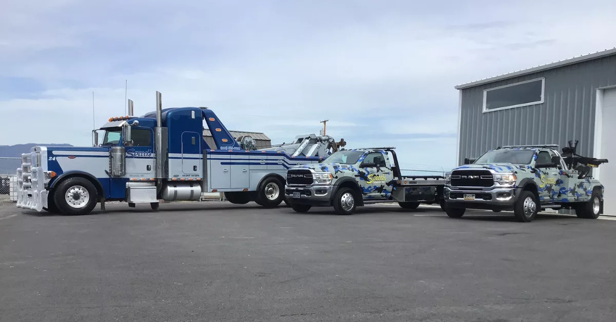 Speed's Towing Inc logo