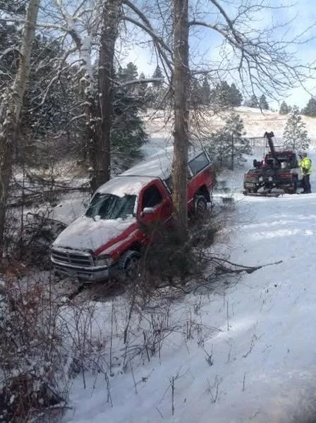 Icy Roads are Just Part of a Montana Winter