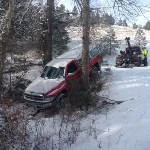 Icy Roads are Just Part of a Montana Winter